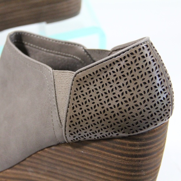 Dr. Scholl's Harlow Wedge Bootie NEW 11 wide Women Boots Platform Shoes - Picture 7 of 9